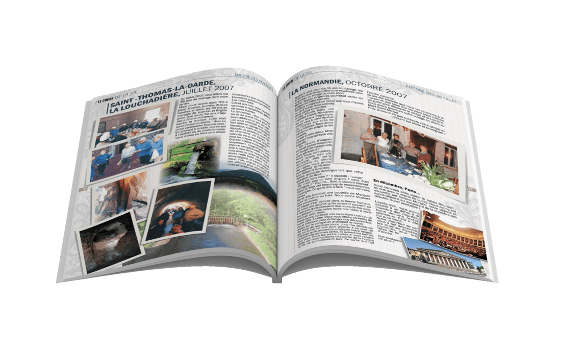 Graphiste pour livres sur mesure en Lorraine