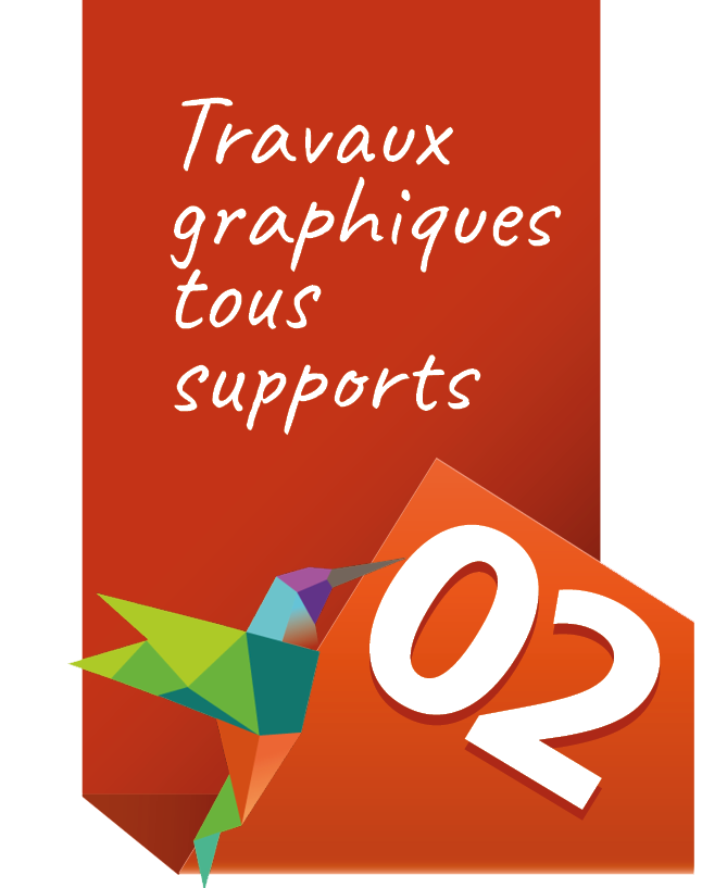 Tout type de travaux graphiques, affiches, flyers, goodies, 